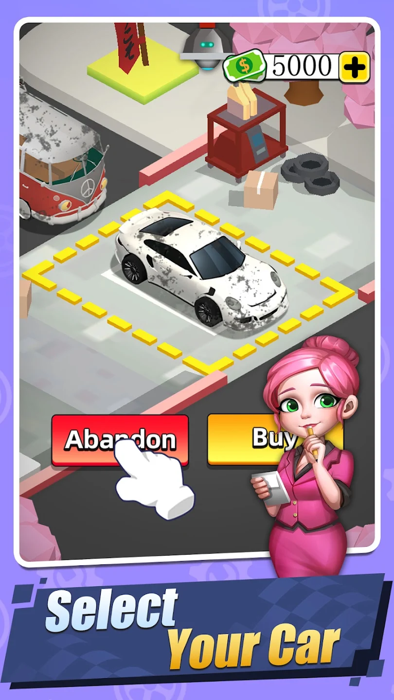 A négyes poszt a Car Fix Inc műhelyében